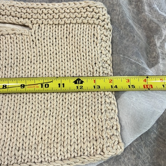 Met Sea ivory all knit clutch - Picture 4 of 7